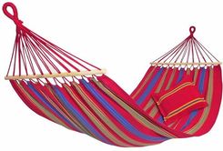 Amazonas Hamak Z Drążkiem Aruba Czerwony