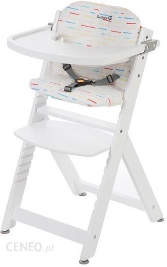 SAFETY 1ST TIMBA CON COJÍN TRONA RED LINES/WHITE WOOD EN OFERTA