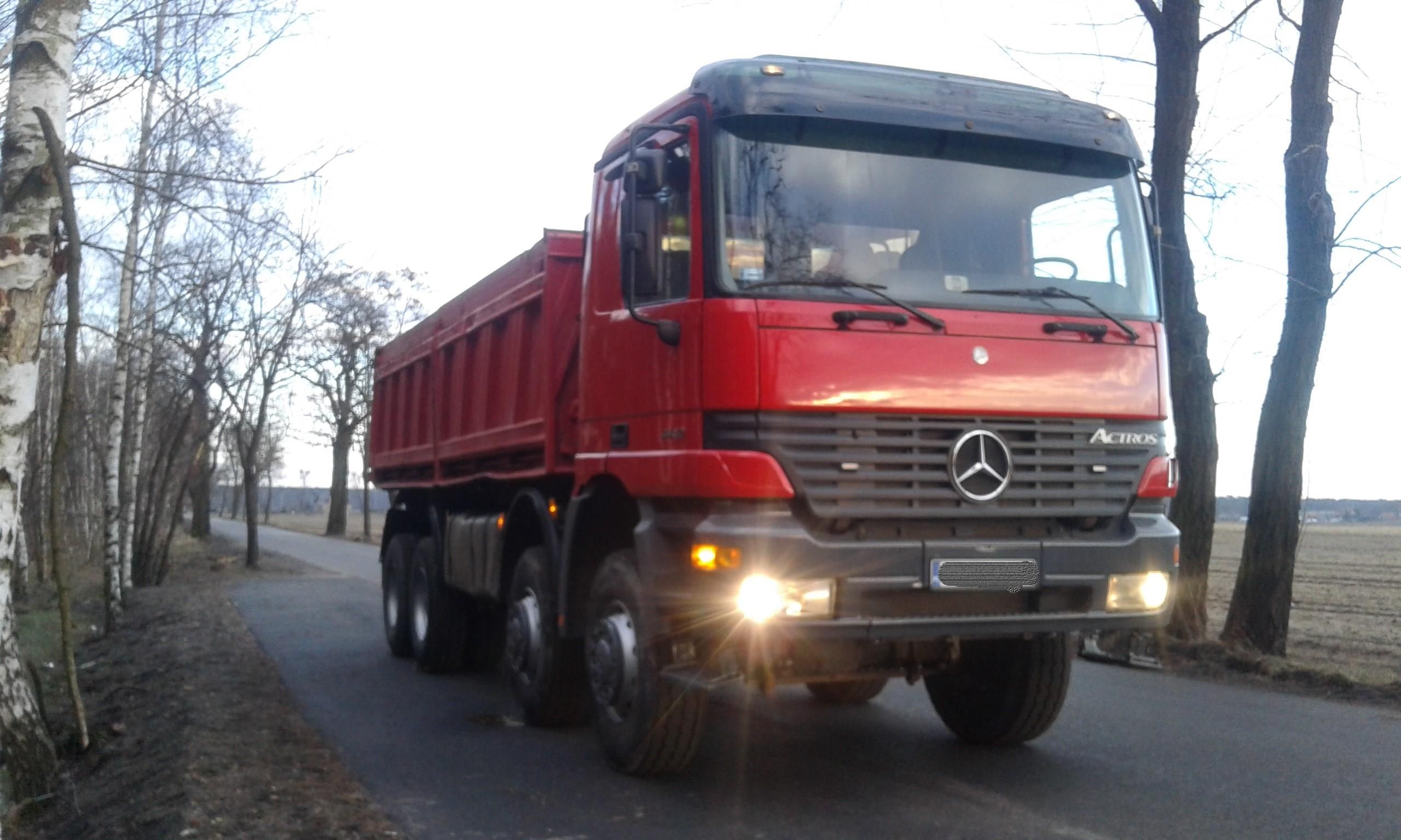 MERCEDES ACTROS 8X8 MILLER KIPER 3str 4140 1998r - Opinie i ceny