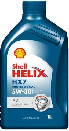 Shell Helix 5W30 Hx7 Professional Av