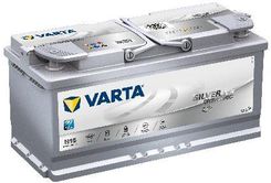 Varta Akumulator Start-Stop Plus Agm 105Ah 950A P+ 393X175X190