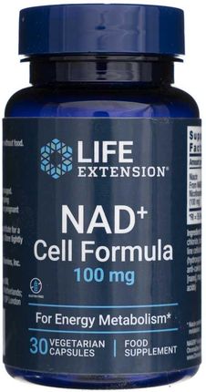 Life Extension NAD+ Cell Regenerator Rybozyd Nikotynamidu 100mg 30kaps.