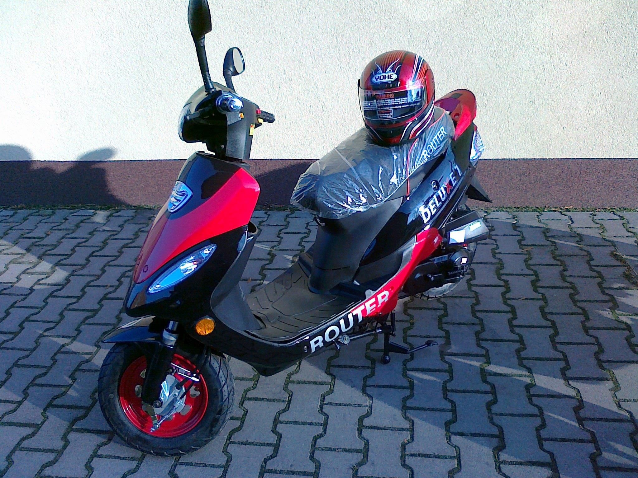 Skuter Romet Router Deluxe 1 49cc - Opinie i ceny na Ceneo.pl