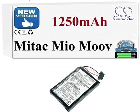 Powersmart Bateria Mitac Mio Moov 300 330 350 500 580 1250mAh (MZ026)