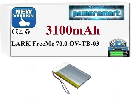 Powersmart Bateria do LARK FreeBird 70.0 WD605075 np ih27 (MZ474)