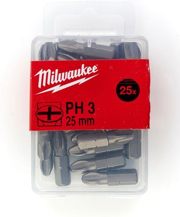 Milwaukee Bit Zestaw bitów PH3 25 szt. dł. 25 mm 4932399588