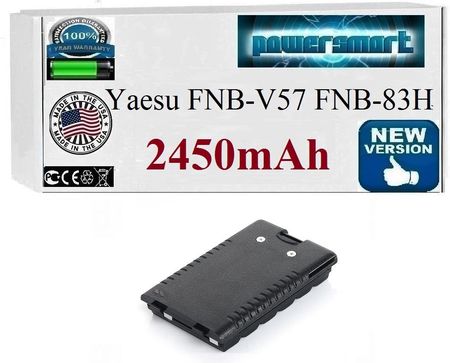 Powersmart Bateria Do Yaesu Fnb-V57 Fnb-83 Fnb-64 Fnb-83H Fvt