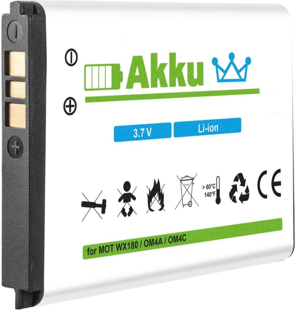 CellePhone Batteria Li-Ion 550 MAh Per Motorola WX160 WX180 WX260 WX280 EX210 Gleam - Sostituisce OM4A