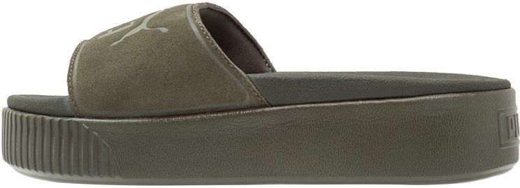 Klapki puma Khaki Klapki puma Khaki