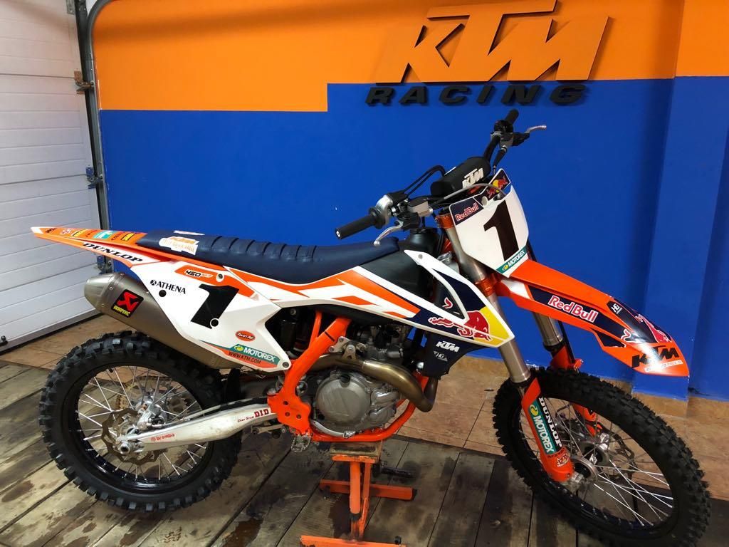 KTM SXF S-XF 450 FACTORY 2017 Opinie i ceny na
