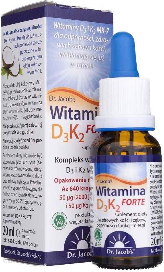Dr Jacobs Witamina D3k2 Forte 20 Ml
