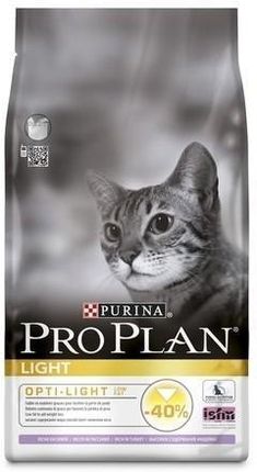 Pro Plan Cat LIGHT z indykiem 10kg