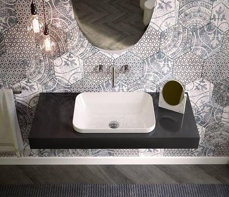 Artceram Gio Evolution Umywalka Wpuszczana Na Blat 40x37cm Biała Gil00601;00