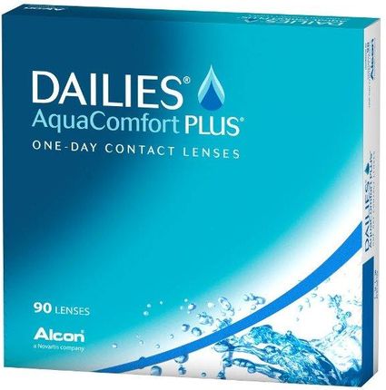 Dailies AquaComfort Plus soczewki jednodniowe -2.25, 90 szt