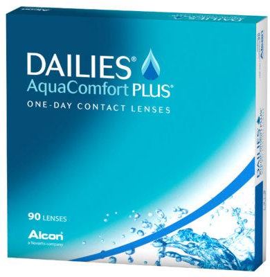 Dailies AquaComfort Plus soczewki jednodniowe +1.50 krzywizna 8,7, 90 szt
