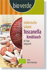 Bio Verde Salami Toscanella Plastry Bio 80G
