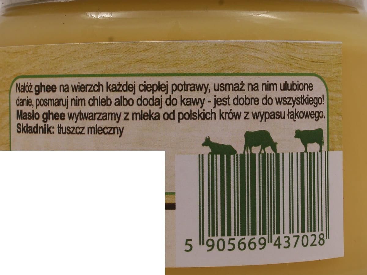 Palce Lizać Naturalne Masło Ghee Palce Lizać! 320 Ml