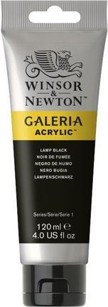 Galeria 120ML LAMP BLACK Farba akrylowa