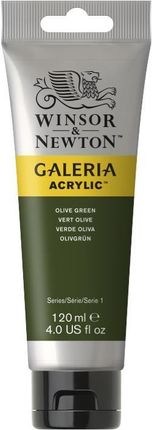 Galeria 120ml OLIVE GREEN Farby akrylowe
