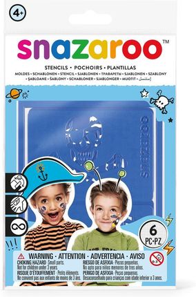 SNAZAROO zestaw szablonów dla chłopców