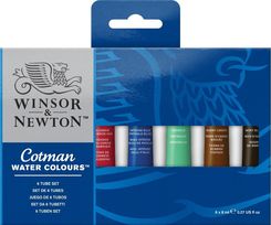 Zdjęcie W&N COTMAN 6 TUBE SET 6X8ML zestaw farb akwarelowych - Żuromin