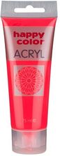 Zdjęcie Gdd Happy Color Farba Akrylowa Czerwona Fluo 75Ml - Ropczyce