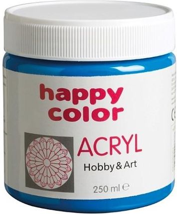 Gdd Happy Color Farba Akrylowa Niebieska 250Ml