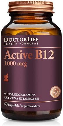 Doctor Life Active B12  witamina B12 1000mcg 60 kaps