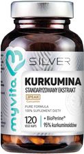 Zdjęcie MYVITA Silver Kurkumina standaryzowany ekstrakt + piperyna 95% kurkuminoidów 120 kaps - Lipsko