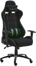 Fotel dla gracza Jysk Langemark Czarno Zielony - zdjęcie 1