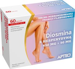 Zdjęcie Apteo Diosmina Z Hesperydyną 450mg +50mg 60kaps. - Olsztynek