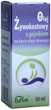 Flos Olej Żywokostowy Z Gojnikiem Na Bazie Oleju Lnianego 50 ml