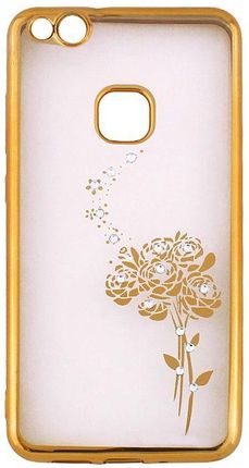 Beeyo Nakładka Roses do Huawei P10 Lite złota (GSM033377)
