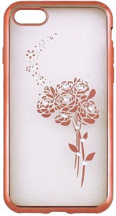 Beeyo Nakładka Roses do Samsung Galaxy S7 różowo-złota (GSM033397)