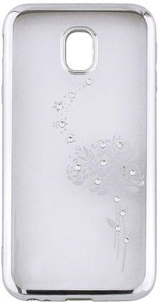Beeyo Nakładka Roses do Apple iPhone 6 Plus / 6s Plus srebrna (GSM033401)