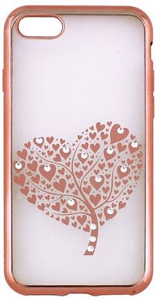 Beeyo Nakładka Hearts Tree do Huawei P9 Lite mini różowo-złota (GSM033433)