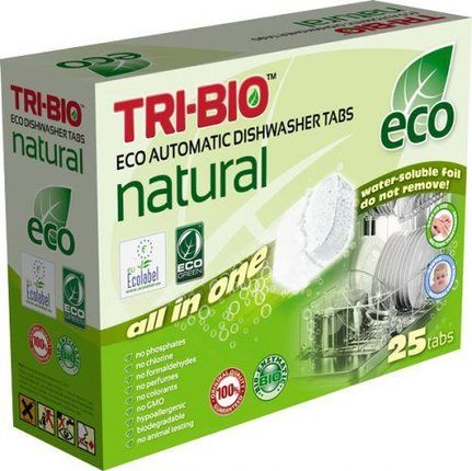 Tri-Bio Ekologiczne Kapsułki Do Zmywarki All In One Trb04062