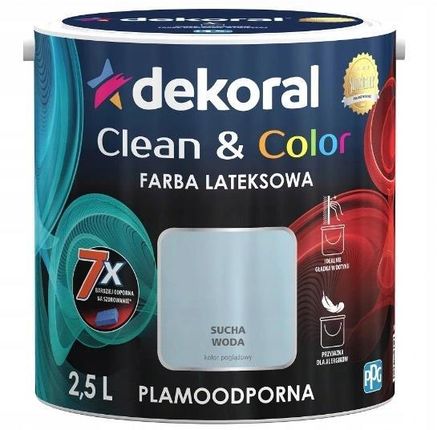 Dekoral Clean&Color Sucha Woda 2,5L