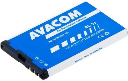 Avacom Bateria do Nokia 5230, 5800, X6 Li-Ion 3,7V 1320mAh (GSNO-BL5J-S1320)
