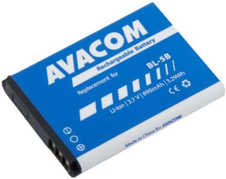 Avacom Bateria do Nokia 3220, 6070, Li-Ion 3,7V 890mAh (GSNO-BL5B-S890)
