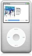 Odtwarzacz mp3 Apple iPod Classic 160GB 5gen Srebrny (MC293) - zdjęcie 1
