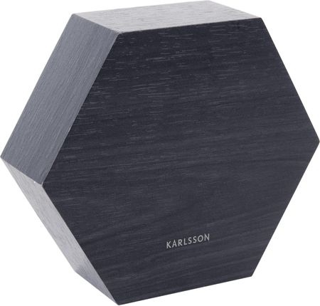 Karlsson Budzik Hexagon Led Ka5651Bk