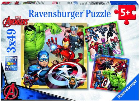 Ravensburger Marvel Avengers 3 X 49El.