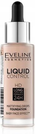 Eveline Podkład Liquid Control HD 020 Rose Beige 32ml