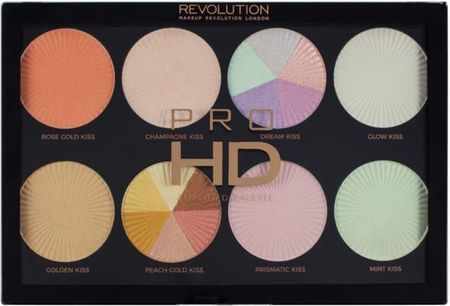 Makeup Revolution Pro HD Glow Getter Palette Paleta Rozświetlaczy