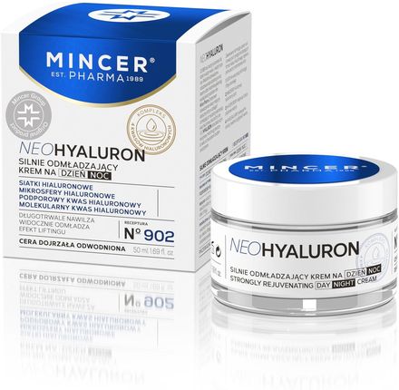 Mincer Pharma Neo Hyaluron 902 silnie odmładzający krem do twarzy dzień noc 50ml