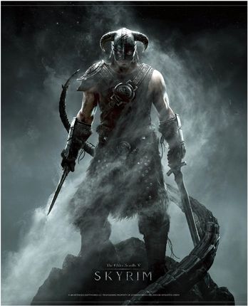 gaya entertainment Plakat The Elder Scrolls V Skyrim Dragonborn