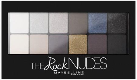 Maybelline New York The Rock Nudes Paleta cieni do powiek 9,6 g