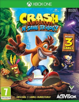 Crash Bandicoot N. Sane Trilogy (Gra Xbox One)