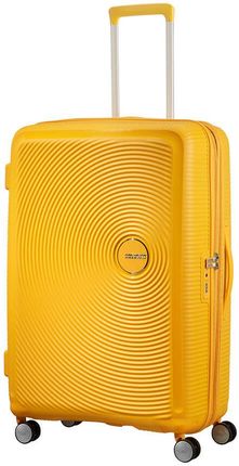 Walizka duża American Tourister Soundbox - golden yellow